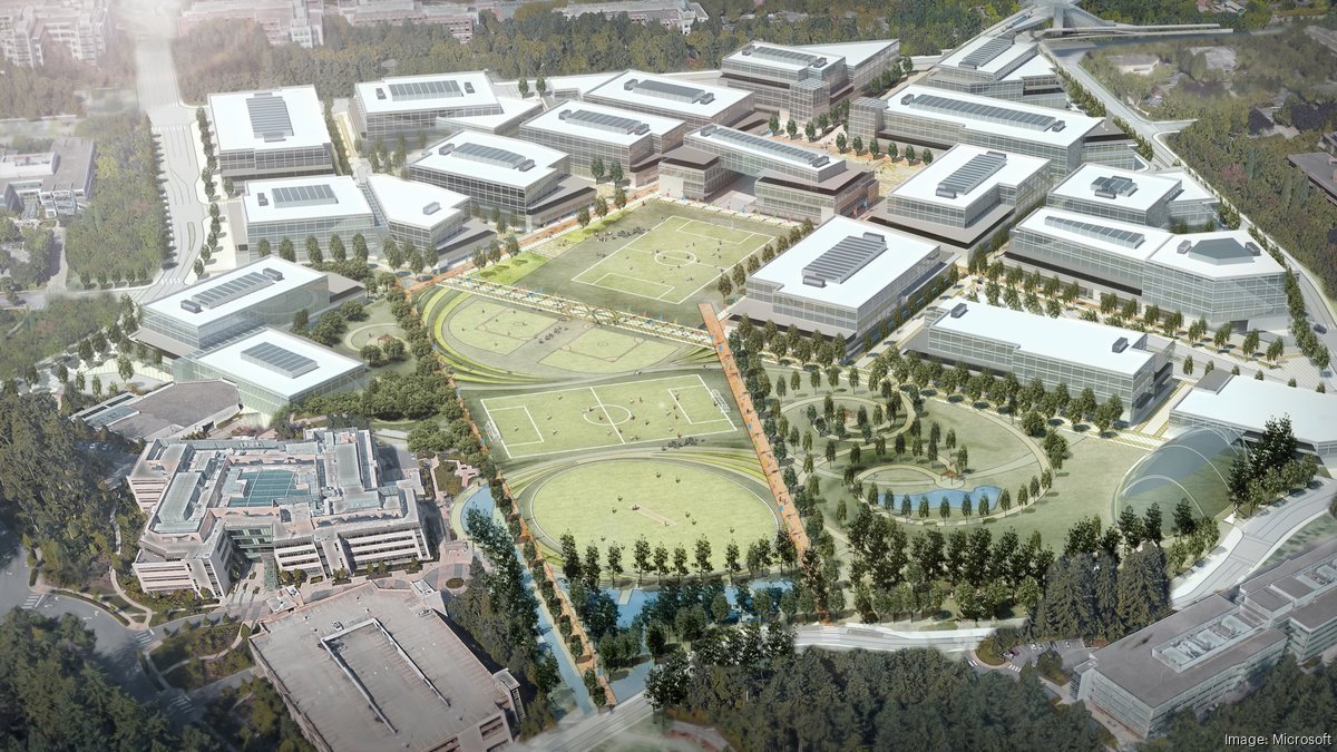 Microsoft shelves plans for 4building RedWest campus expansion Puget