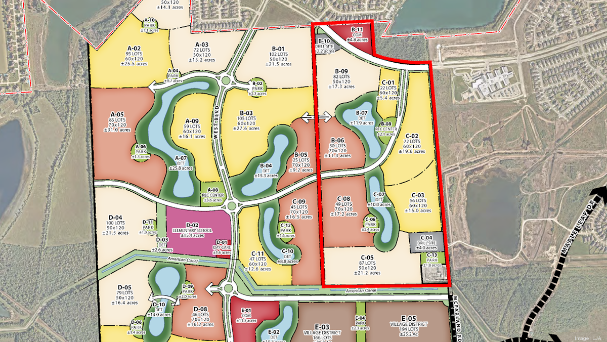 Hillwood Communities expands future masterplanned community in League