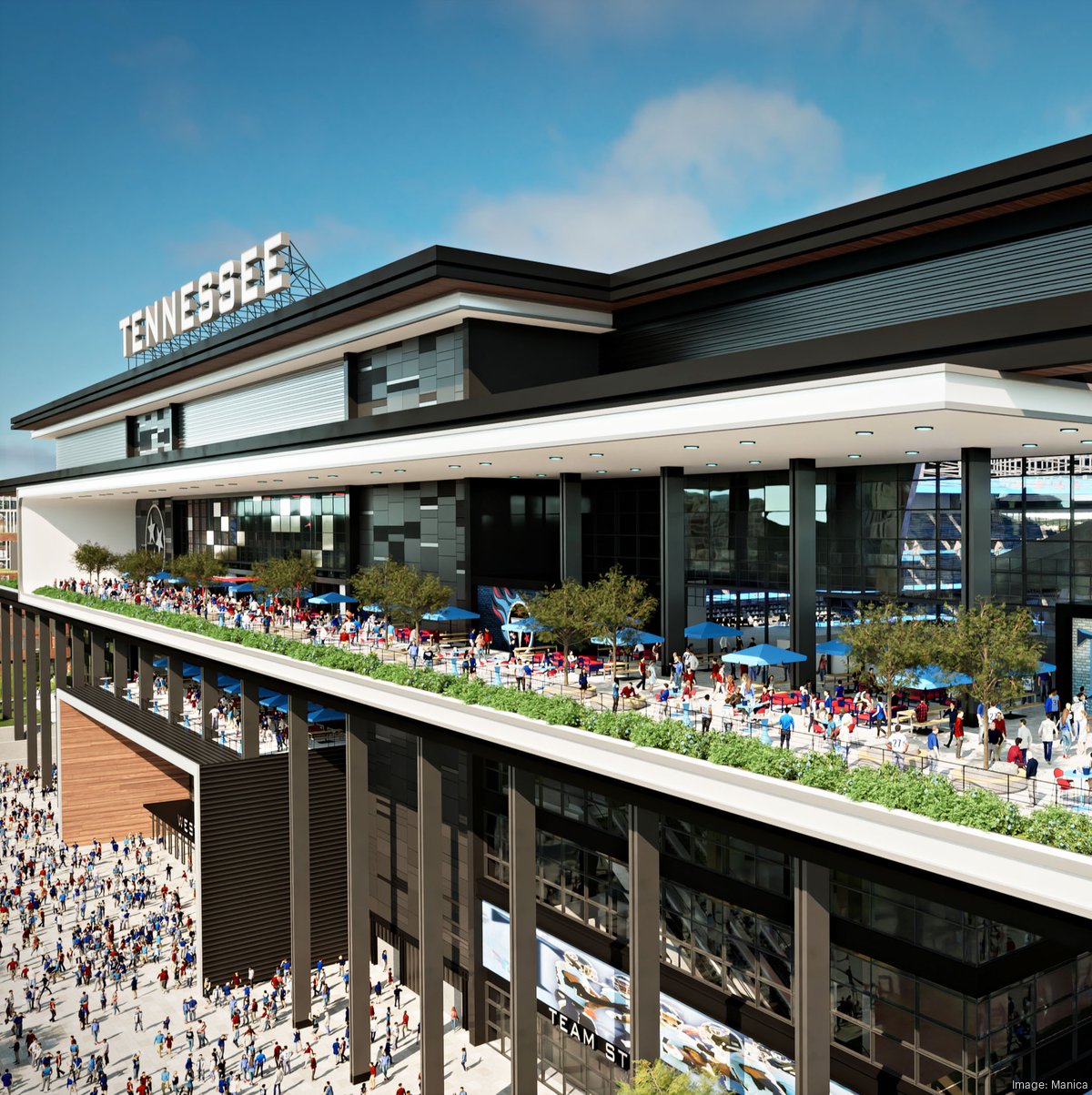 New Titans stadium renderings include first-of-its-kind wraparound porches