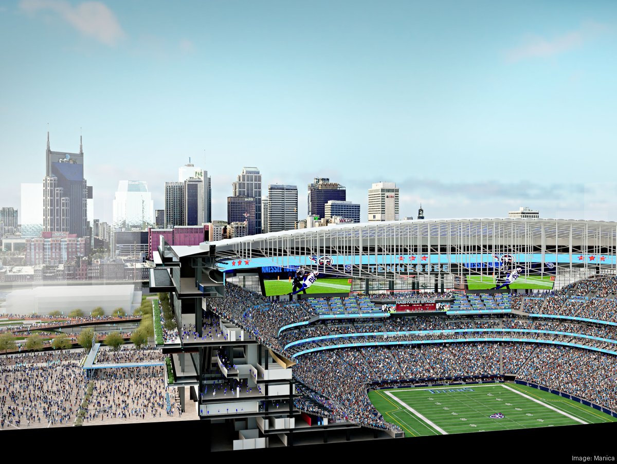 Stand Up Nashville plays interactive game: New Titans stadium