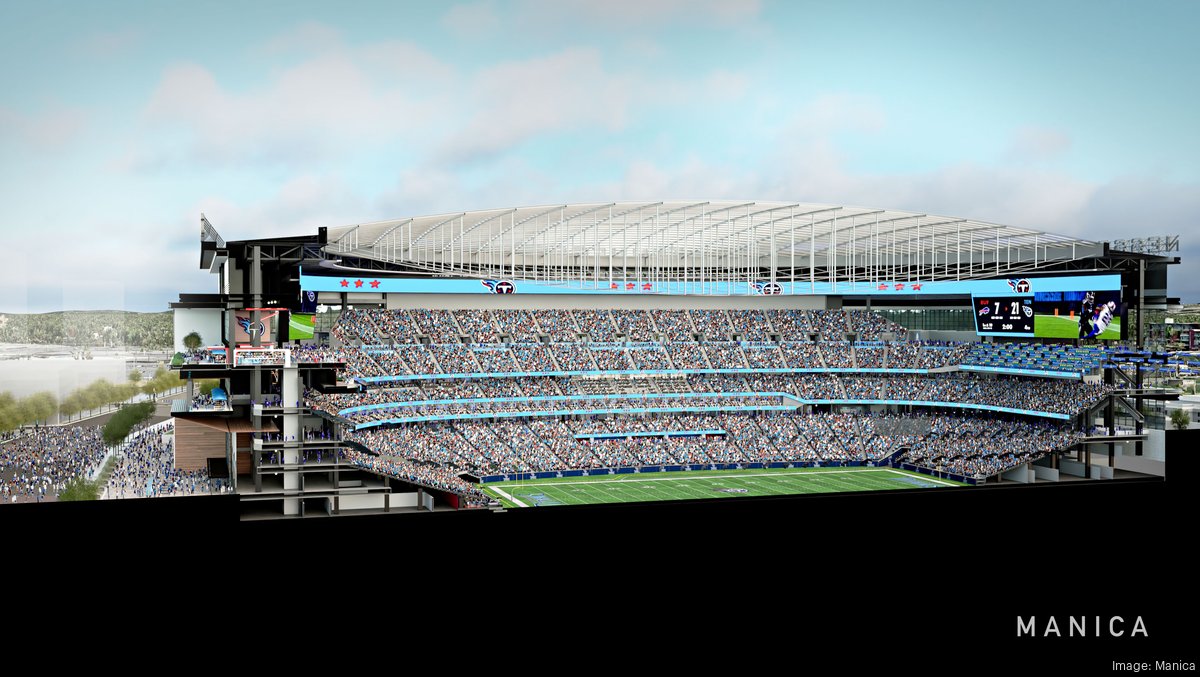 Titans select builder to oversee construction of new stadium