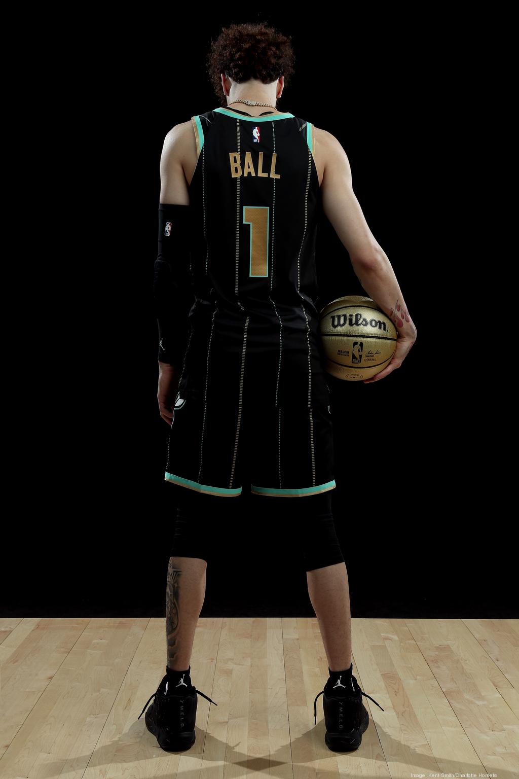 Nba Hornets City Edition Ball No. 2 Basketball Jersey