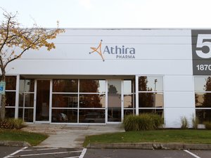 Athira Biotech is pictured in Bothell, Washington