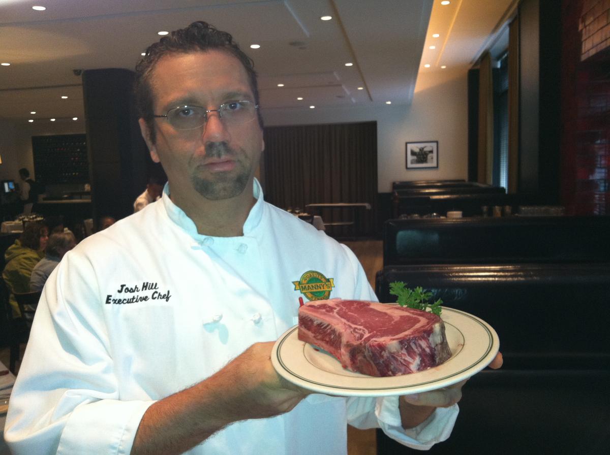 Manny's Steakhouse in downtown Minneapolis is offering steak aged 85 ...