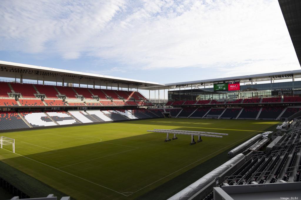 On stadium's opening day, St. Louis City SC unveils its home jersey