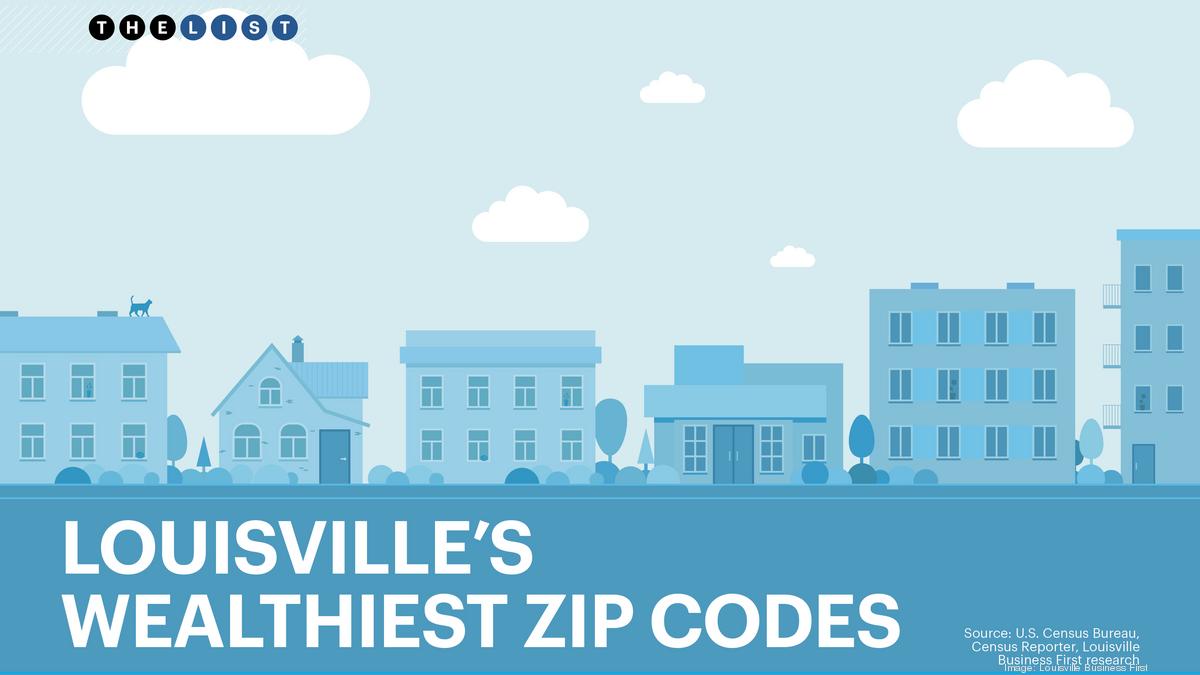 Louisville's wealthiest ZIP codes Louisville Business First