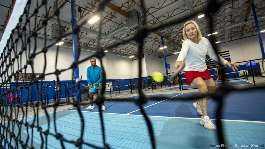 Pickleball's popularity is soaring in the Phoenix metro, with new