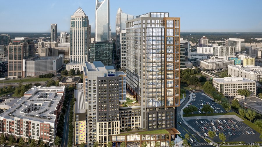 Crescent Communities files permits for Carson & Tryon office tower