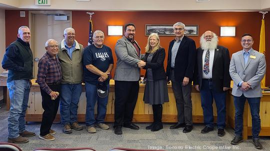 Connect NM Broadband Announcement Group Photo