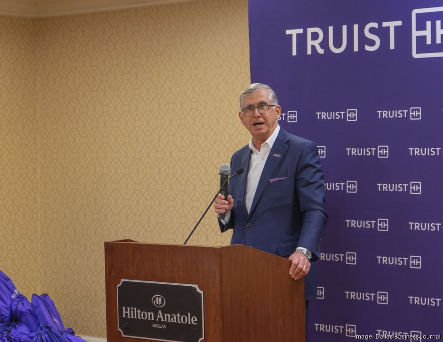 Truist CEO Bill Rogers talks economy, competition during Dallas visit