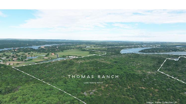 Thomas Ranch could bring thousands of homes to a 2,200-acre site in the Hill Country west of Austin. ARETE COLLECTIVE LP