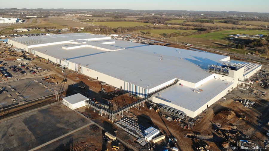 GM, LG to expand Ultium Cells electric vehicle battery plant in Tennessee -  Nashville Business Journal