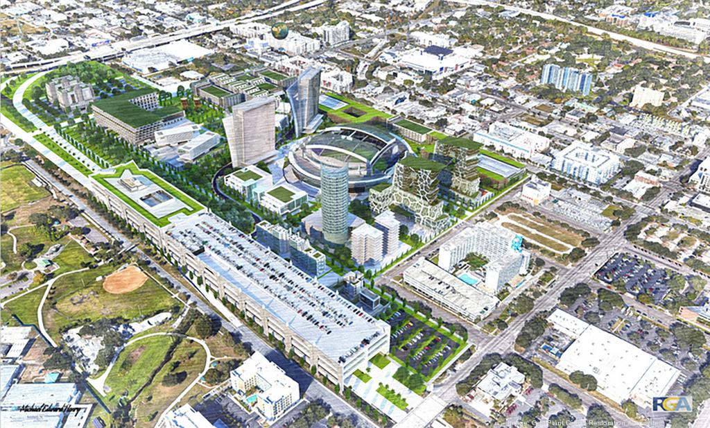 City of St. Pete receives four proposals for the redevelopment of the  86-acre Tropicana Field site