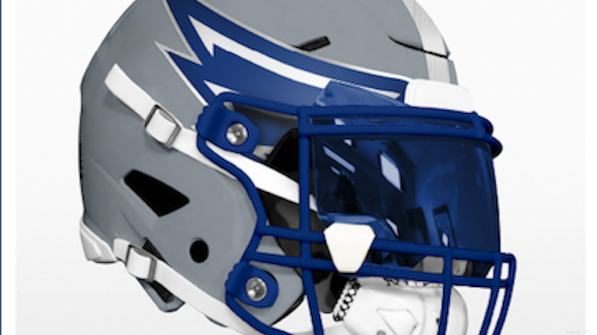 February 16, 2020: A St. Louis Battlehawks helmet sits on the