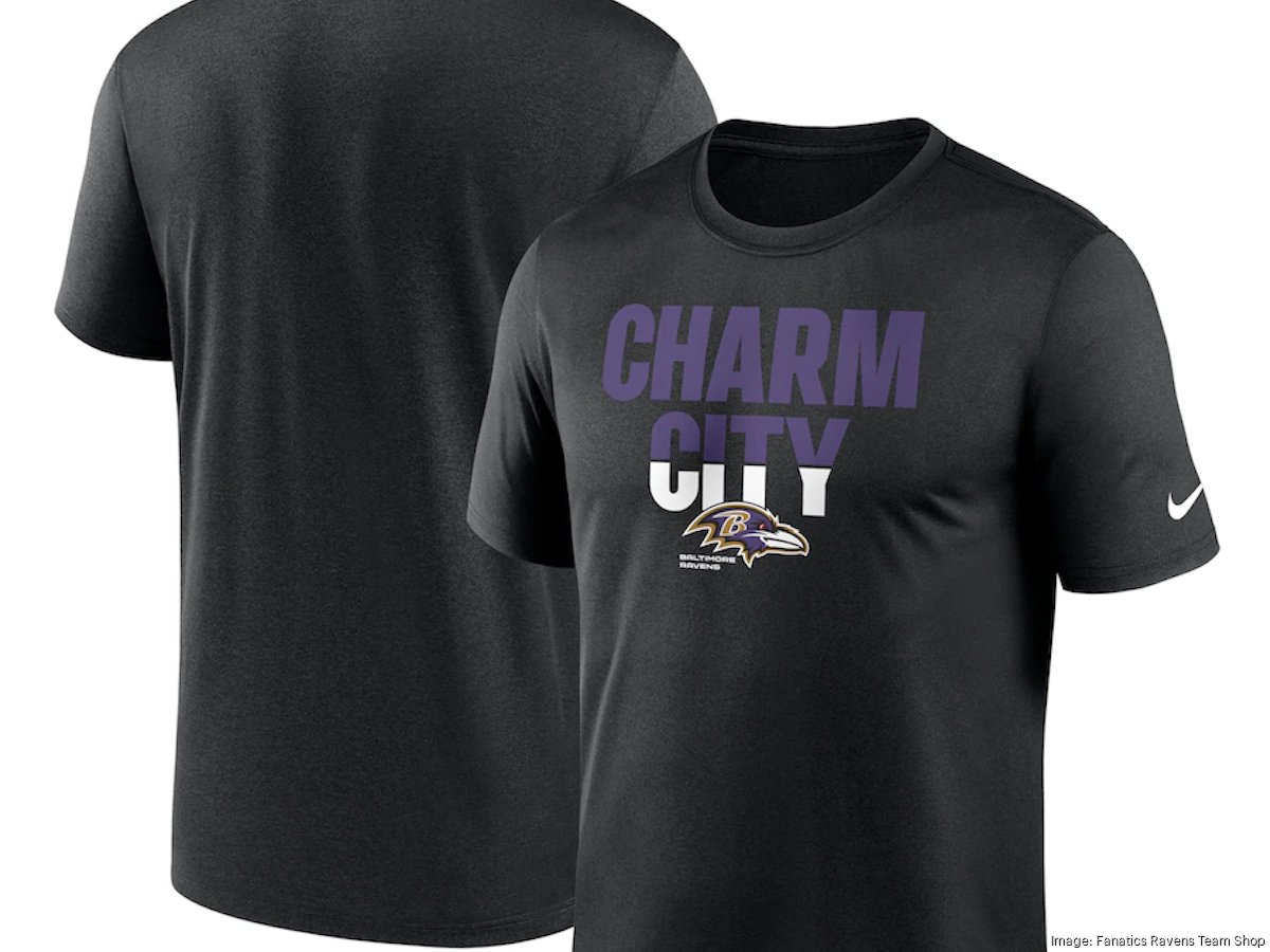Ciondolo Baltimore Ravens Placcato Oro 24k &ndash; Gioiello Tifoso NFL &ndash; Regalo Squadra