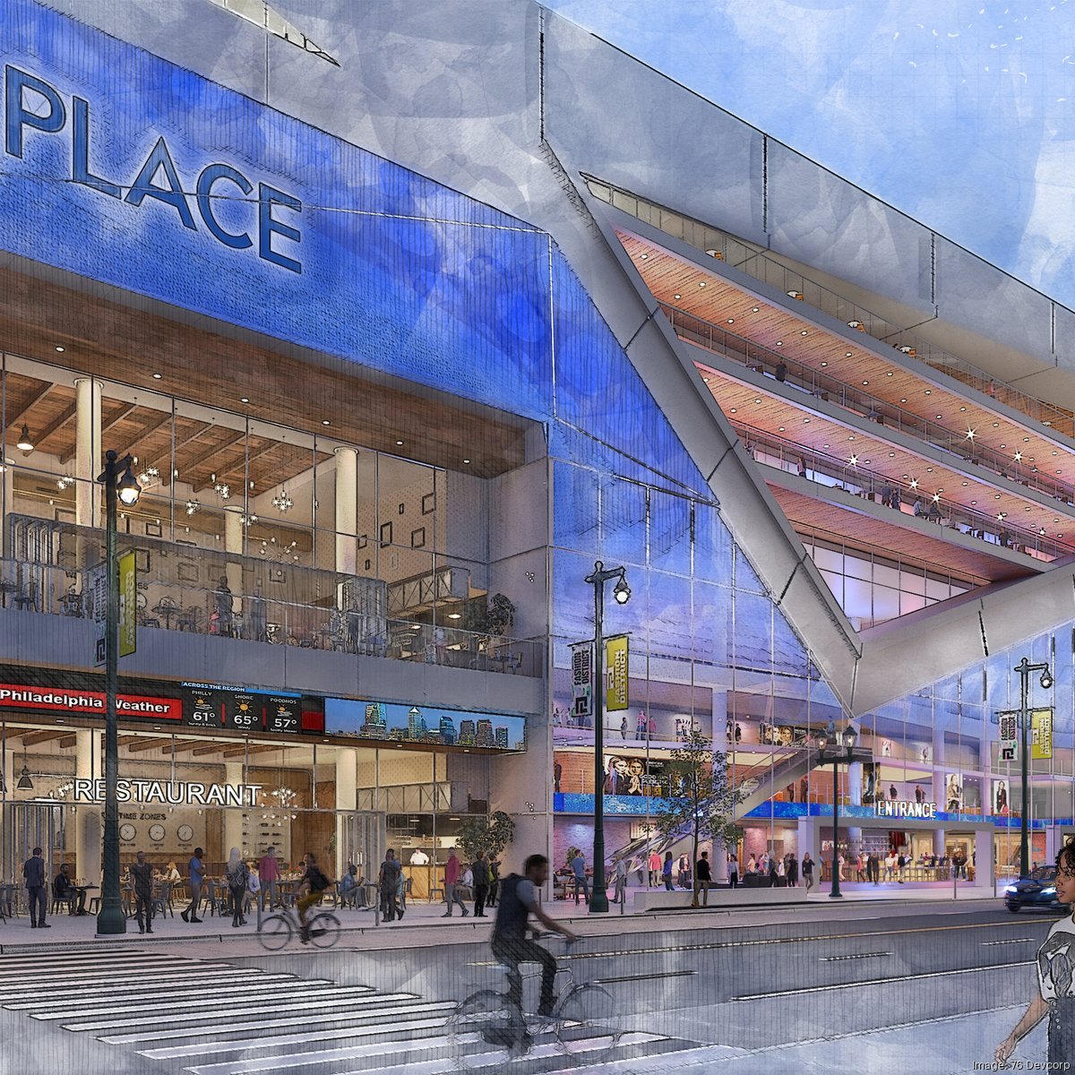 Philadelphia 76ers Plan $1.3B Arena at Fashion District Site in