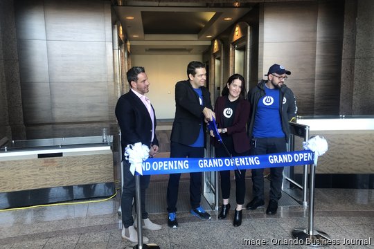 ThreatLocker HQ ribbon cutting