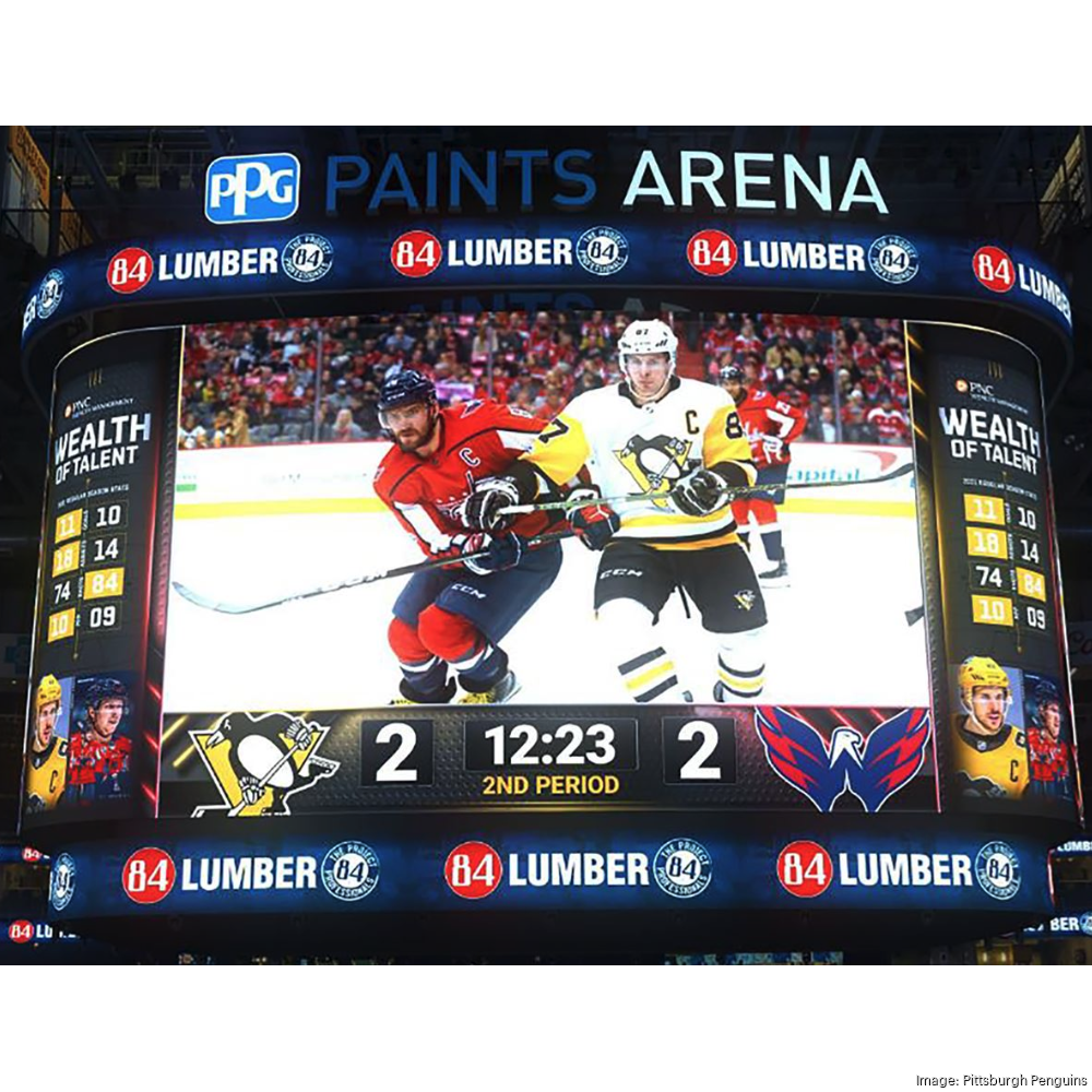 SEA, Penguins reach $6.8 million deal for expanded scoreboard at PPG Paints  Arena