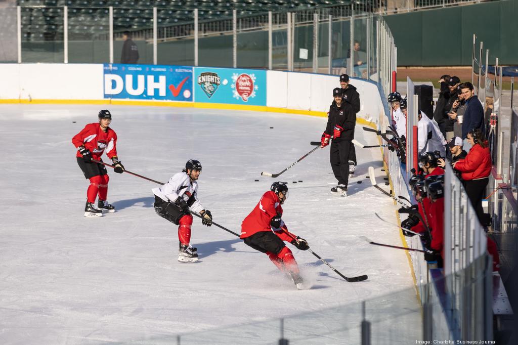 Charlotte Knights bring ice skating and snow tubing to Truist