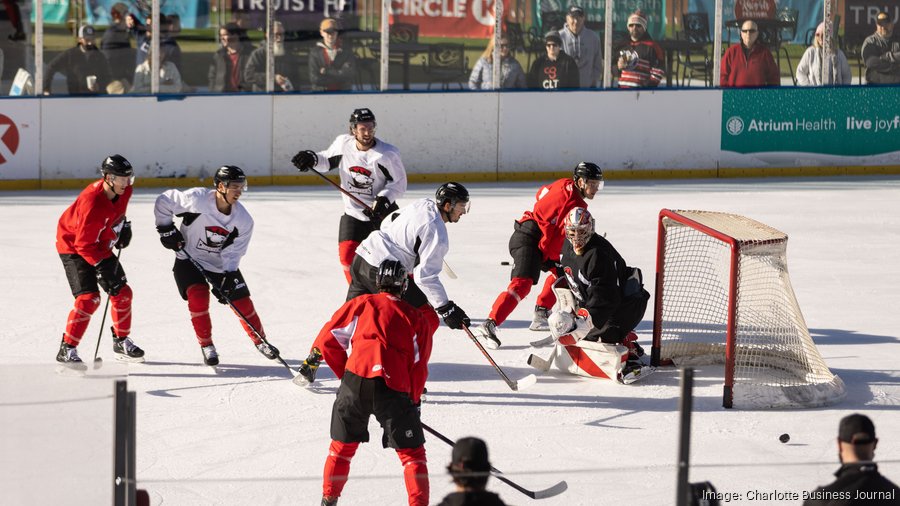 Charlotte Knights bring ice skating and snow tubing to Truist