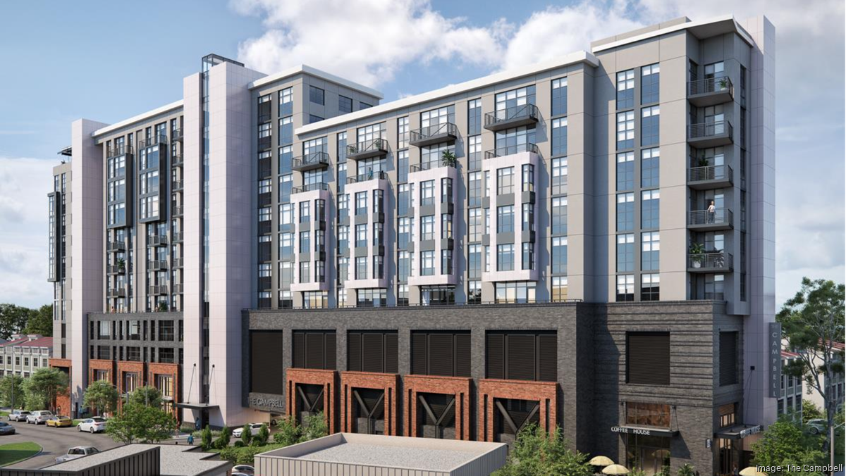 Highrise apartments near South End hit construction milestone