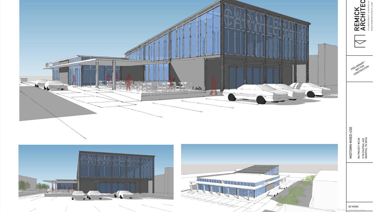 Former Carwile's Custom Cleaners Central Ave. redevelopment retail