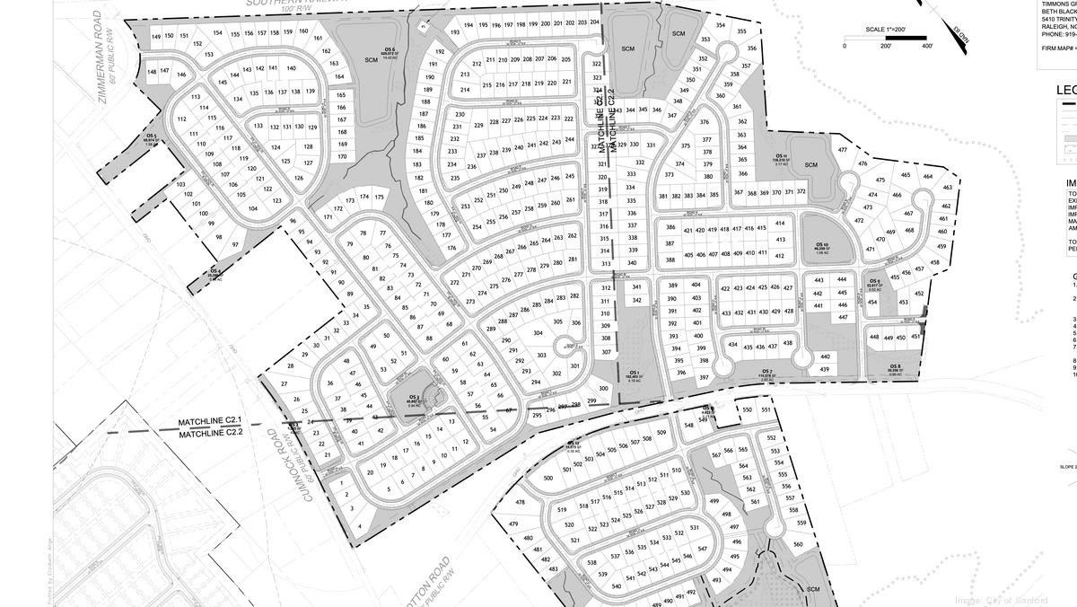 LGI Homes cleared to build 560 new homes in fast-growing Sanford NC ...