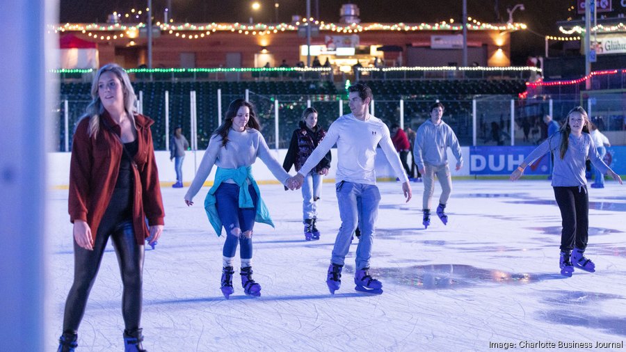 Charlotte Knights add ice skating, snow tubing to holiday event - Charlotte  Business Journal