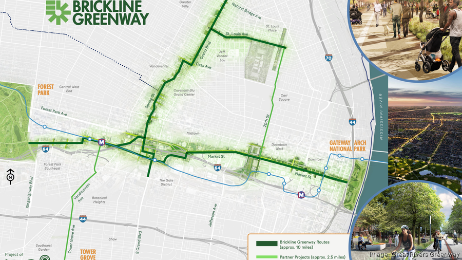 Study touts economic returns of planned trail system, the Brickline 