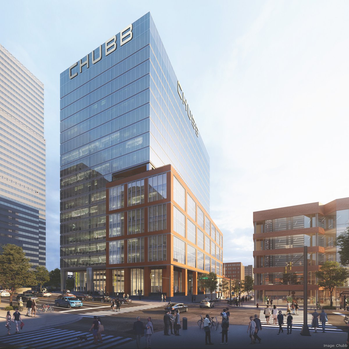 Chubb announces 18-story, $430 million office building in
