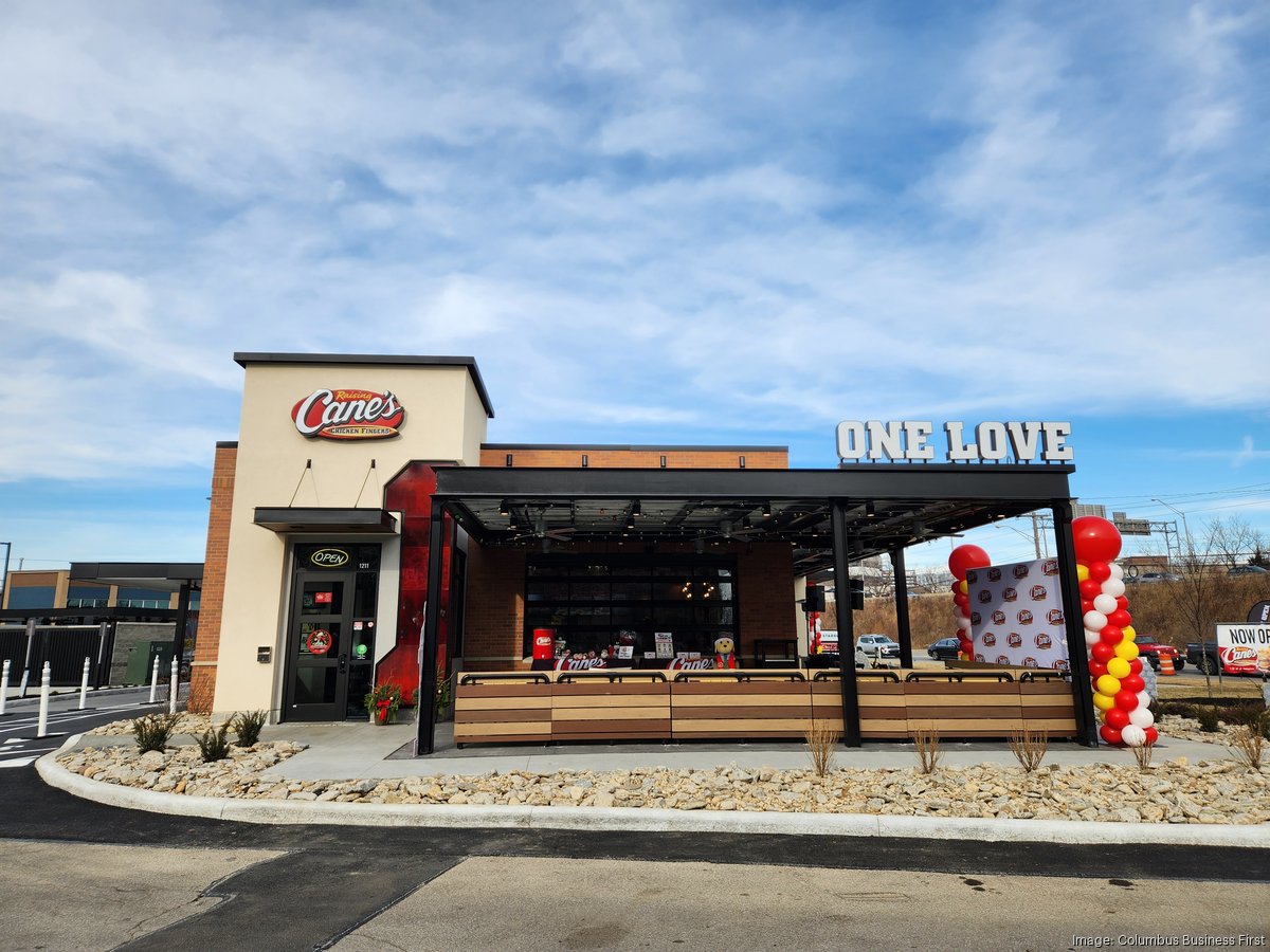 Raising Cane's opens Olentangy River Road restaurant - Columbus Business  First