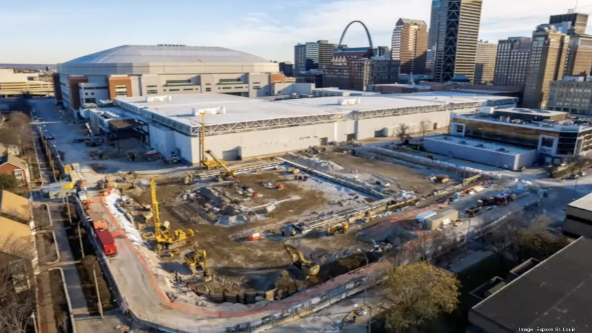 Not enough funds to finish downtown St. Louis convention center