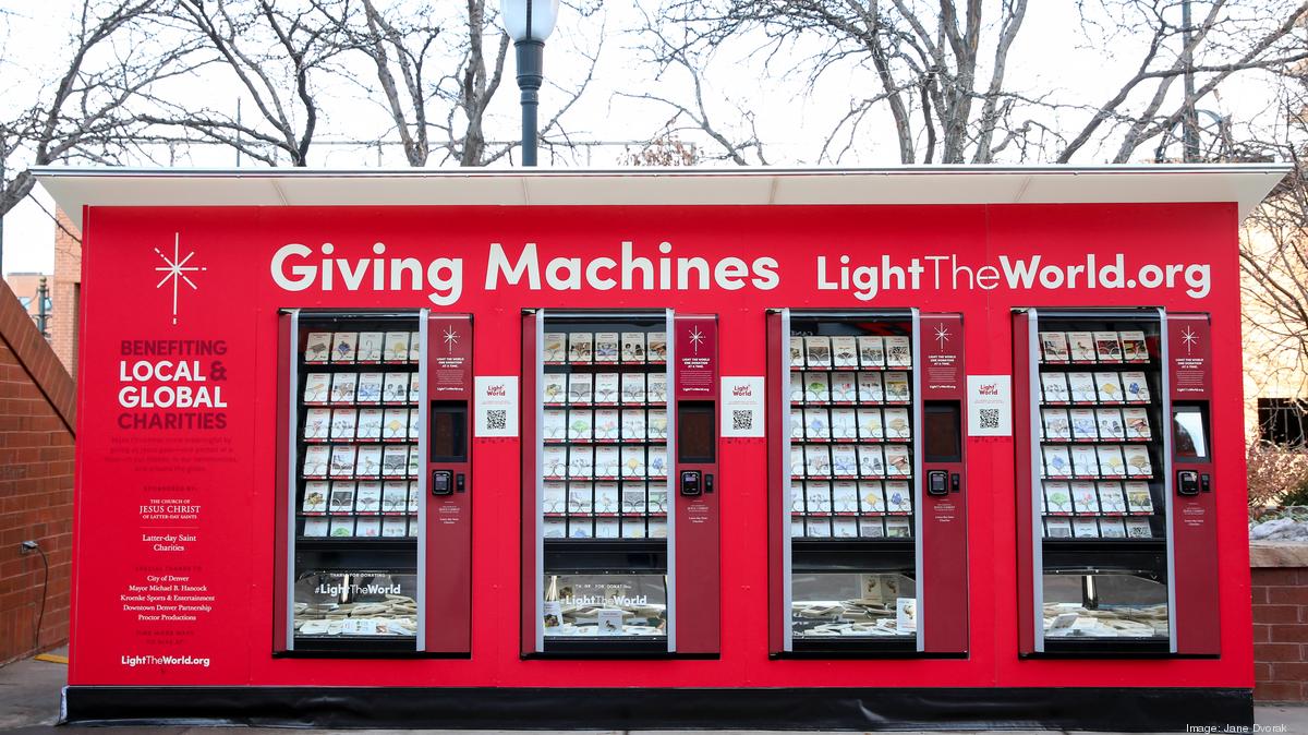 Denver Giving Machine attracts donations from downtown workers - Denver  Business Journal