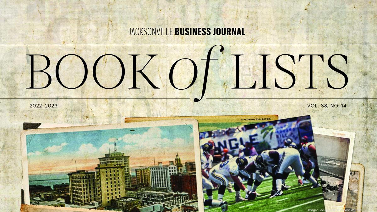 The 202223 Book of Lists is here with Jacksonville, St. Johns County's