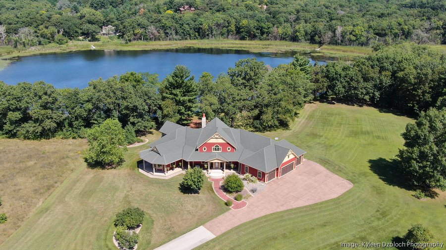 Mukwonago lake house with elevator listed at 3.5 million Open House