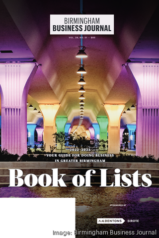 BBJ Publishes 2022-2023 Book Of Lists - Birmingham Business Journal