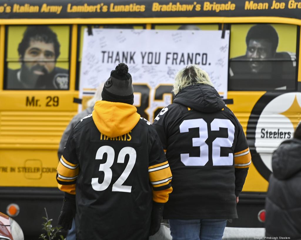 The city continues to mourn Franco Harris at public viewing - Pittsburgh  Business Times