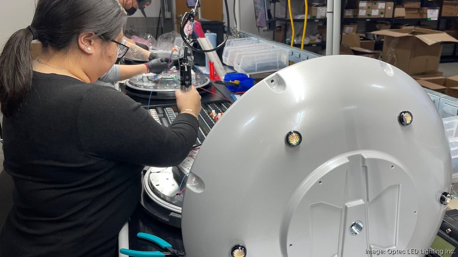 Optec LED Lighting thrives since relocating, plans growth Milwaukee
