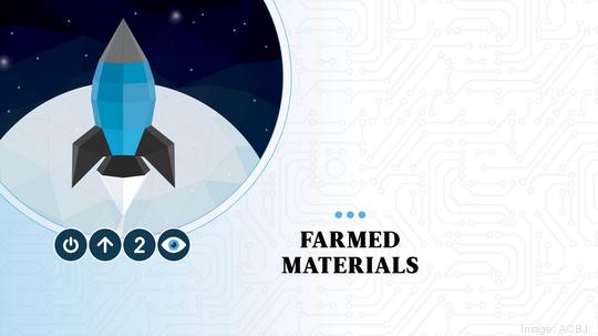 startups to watch slides Farmed Materials