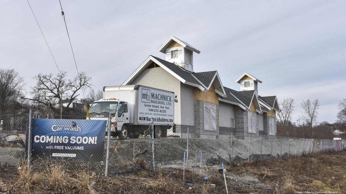 Hoffman Car Wash locations are under construction in Cohoes and Oneonta