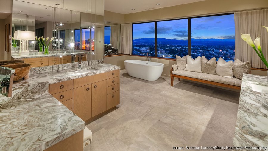 Image showcasing Seattle penthouse owned by Jack and Carol Briggs hits market at $12.8M ...