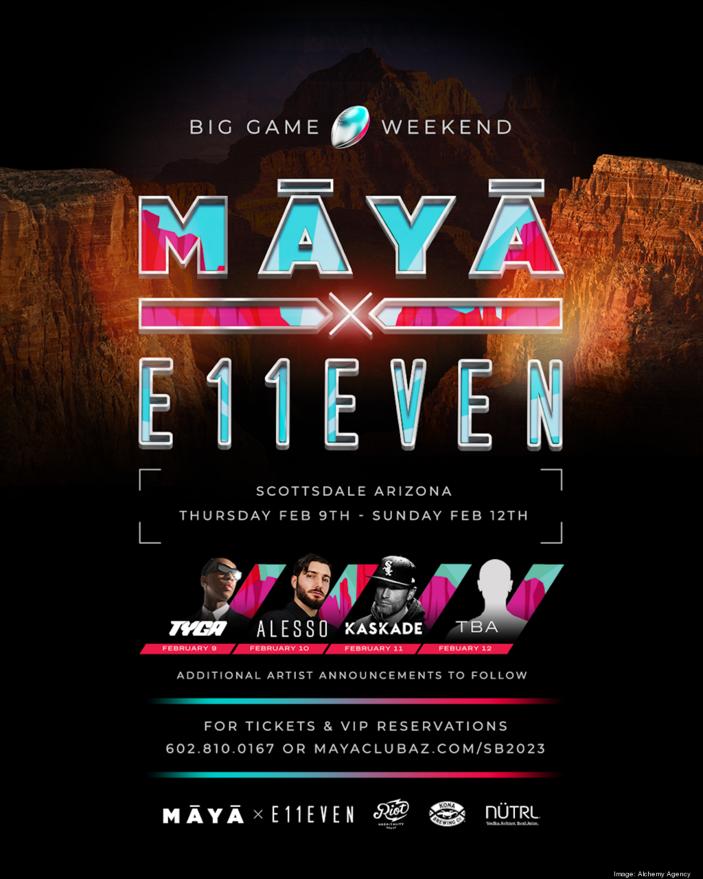 Tyga, Alesso, Kaskade and Steve Aoki to perform at Super Bowl