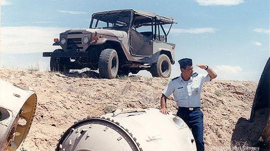 Sabri Sansoy at Edwards Air Force Base