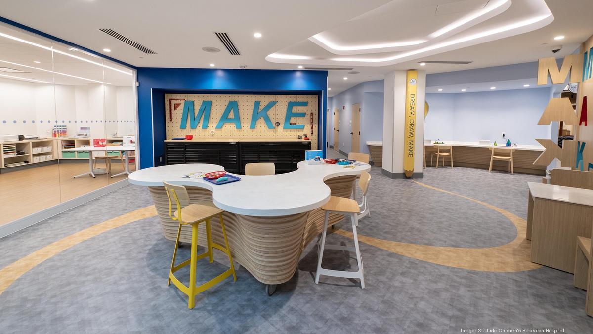 Family Commons, a new patientcentric space at St. Jude Children's