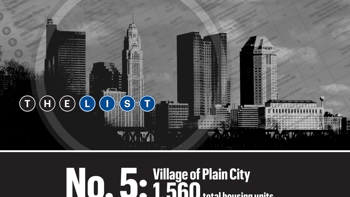 Central Ohio's largest villages, ranked by housing units Columbus