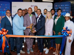 FMU Technolij ribbon cutting