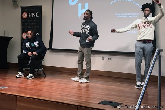 Eric McCoy, Earlie Harris, Andrew Ross of Elizabeth City State University