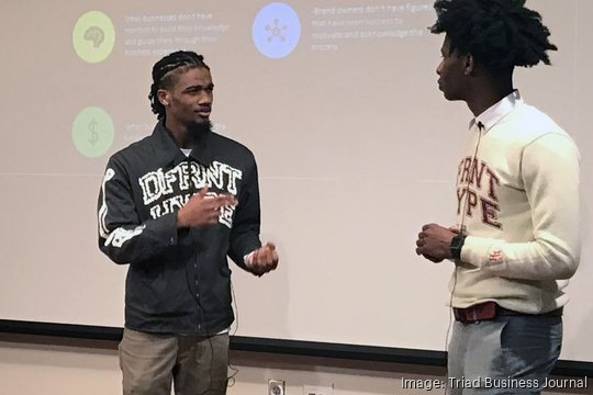 Earlie Harris and Andrew Ross, Elizabeth City State University