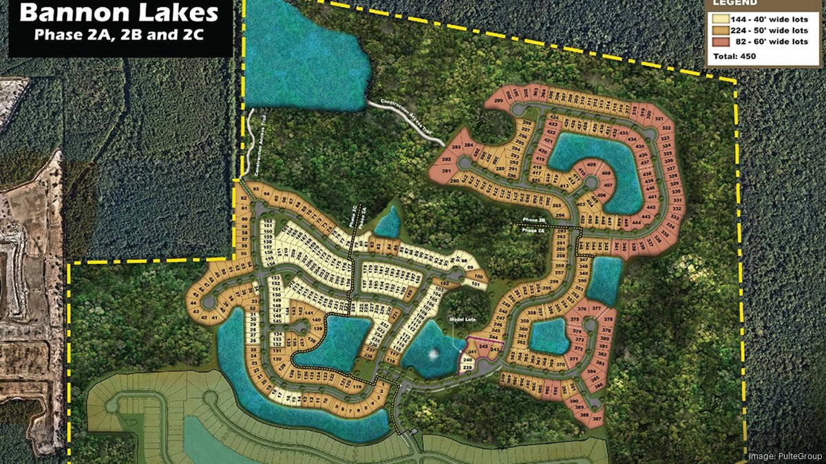 PulteGroup opens new phase at the Preserve at Bannon Lakes Jacksonville Business Journal