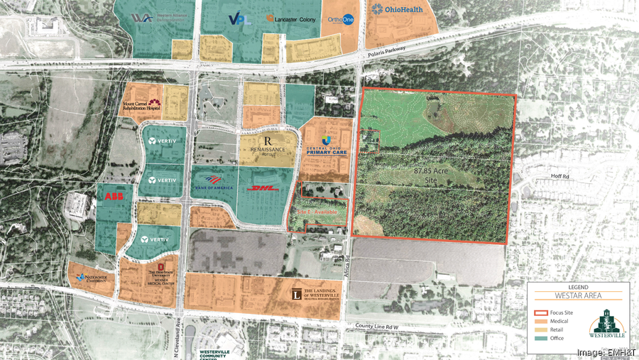 Westerville Industry and Commerce Corp. to purchase 88 acres for future